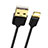 Cargador Cable USB Carga y Datos L02 para Apple iPhone 5C Negro