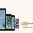 Cargador Cable USB Carga y Datos L05 para Apple iPhone 11 Oro