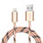 Cargador Cable USB Carga y Datos L10 para Apple iPhone 13 Pro Oro