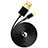 Cargador Cable USB Carga y Datos L12 para Apple iPad 4 Negro