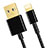 Cargador Cable USB Carga y Datos L12 para Apple iPhone 12 Negro