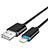 Cargador Cable USB Carga y Datos L13 para Apple iPhone 11 Pro Max Negro