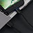 Cargador Cable USB Carga y Datos L13 para Apple iPod Touch 5 Negro