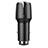 Cargador de Mechero 3.1A Adaptador Coche Doble Puerto USB Carga Rapida Universal K02 Negro