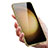 Funda Bumper Lujo Cuero y Plastico Mate Carcasa AC1 para Samsung Galaxy S21 Plus 5G Negro