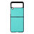 Funda Bumper Lujo Cuero y Plastico Mate Carcasa B03 para Samsung Galaxy Z Flip3 5G