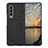 Funda Bumper Lujo Cuero y Plastico Mate Carcasa B07 para Samsung Galaxy Z Fold4 5G