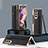 Funda Bumper Lujo Cuero y Plastico Mate Carcasa C04 para Samsung Galaxy Z Fold3 5G