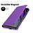 Funda Bumper Lujo Cuero y Plastico Mate Carcasa C06 para Samsung Galaxy Z Fold3 5G
