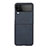 Funda Bumper Lujo Cuero y Plastico Mate Carcasa C07 para Samsung Galaxy Z Flip4 5G