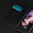 Funda Bumper Lujo Cuero y Plastico Mate Carcasa H02 para Samsung Galaxy Z Fold4 5G