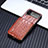 Funda Bumper Lujo Cuero y Plastico Mate Carcasa H05 para Samsung Galaxy Z Flip4 5G