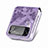 Funda Bumper Lujo Cuero y Plastico Mate Carcasa H07 para Samsung Galaxy Z Flip4 5G