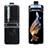 Funda Bumper Lujo Cuero y Plastico Mate Carcasa JD2 para Samsung Galaxy Z Flip3 5G