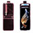 Funda Bumper Lujo Cuero y Plastico Mate Carcasa JD2 para Samsung Galaxy Z Flip3 5G