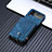 Funda Bumper Lujo Cuero y Plastico Mate Carcasa L06 para Samsung Galaxy Z Flip4 5G