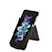 Funda Bumper Lujo Cuero y Plastico Mate Carcasa LC1 para Samsung Galaxy Z Flip3 5G