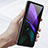 Funda Bumper Lujo Cuero y Plastico Mate Carcasa para Samsung Galaxy Z Fold3 5G