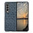 Funda Bumper Lujo Cuero y Plastico Mate Carcasa R01 para Samsung Galaxy Z Fold3 5G
