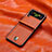 Funda Bumper Lujo Cuero y Plastico Mate Carcasa R06 para Samsung Galaxy Z Flip4 5G