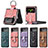 Funda Bumper Lujo Cuero y Plastico Mate Carcasa R07 para Samsung Galaxy Z Flip4 5G