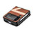 Funda Bumper Lujo Cuero y Plastico Mate Carcasa S05 para Samsung Galaxy Z Flip4 5G