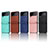 Funda Bumper Lujo Cuero y Plastico Mate Carcasa T02 para Samsung Galaxy Z Flip4 5G
