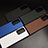 Funda Bumper Lujo Cuero y Plastico Mate Carcasa T03 para Samsung Galaxy Z Fold2 5G