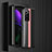 Funda Bumper Lujo Cuero y Plastico Mate Carcasa Z01 para Samsung Galaxy Z Fold2 5G