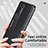 Funda Bumper Lujo Cuero y Plastico Mate Carcasa Z03 para Samsung Galaxy Z Fold2 5G