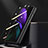 Funda Bumper Lujo Cuero y Plastico Mate Carcasa Z08 para Samsung Galaxy Z Fold2 5G