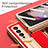 Funda Bumper Lujo Cuero y Plastico Mate Carcasa ZL1 para Samsung Galaxy Z Fold3 5G
