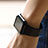 Funda Bumper Lujo Marco de Aluminio C03 para Apple iWatch 2 42mm Negro