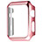 Funda Bumper Lujo Marco de Aluminio C03 para Apple iWatch 2 42mm Rosa