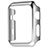 Funda Bumper Lujo Marco de Aluminio C03 para Apple iWatch 3 38mm Plata