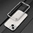 Funda Bumper Lujo Marco de Aluminio Carcasa A01 para Apple iPhone 13 Mini