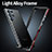 Funda Bumper Lujo Marco de Aluminio Carcasa A03 para Samsung Galaxy S22 Ultra 5G
