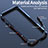 Funda Bumper Lujo Marco de Aluminio Carcasa LF1 para Apple iPhone 14 Pro Max