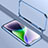Funda Bumper Lujo Marco de Aluminio Carcasa LK2 para Apple iPhone 14 Plus