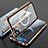 Funda Bumper Lujo Marco de Aluminio Espejo 360 Grados Carcasa con Mag-Safe Magnetic para Apple iPhone 14 Pro Max