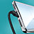 Funda Bumper Lujo Marco de Aluminio Espejo 360 Grados Carcasa K01 para Huawei Mate 40 Pro
