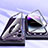 Funda Bumper Lujo Marco de Aluminio Espejo 360 Grados Carcasa LK1 para Apple iPhone 13