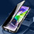 Funda Bumper Lujo Marco de Aluminio Espejo 360 Grados Carcasa LK3 para Apple iPhone 14 Pro