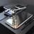 Funda Bumper Lujo Marco de Aluminio Espejo 360 Grados Carcasa M01 para Apple iPhone SE (2020)