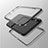 Funda Bumper Lujo Marco de Aluminio Espejo 360 Grados Carcasa M01 para Apple iPhone Xs
