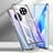Funda Bumper Lujo Marco de Aluminio Espejo 360 Grados Carcasa M01 para Huawei Enjoy 20 Plus 5G