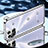 Funda Bumper Lujo Marco de Aluminio Espejo 360 Grados Carcasa M01 para Huawei Nova 8 SE 5G
