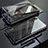 Funda Bumper Lujo Marco de Aluminio Espejo 360 Grados Carcasa M01 para Huawei P20 Pro