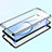 Funda Bumper Lujo Marco de Aluminio Espejo 360 Grados Carcasa M01 para Realme X3 SuperZoom