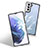 Funda Bumper Lujo Marco de Aluminio Espejo 360 Grados Carcasa M01 para Samsung Galaxy S23 5G